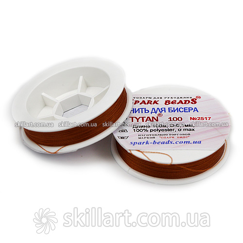 Нитки для бисера Tytan 100 Spark Beads (100м)